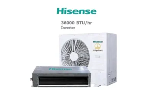 داکت اسپلیت اینورتر حارهای 36000 هایسنس مدل HID-36F4